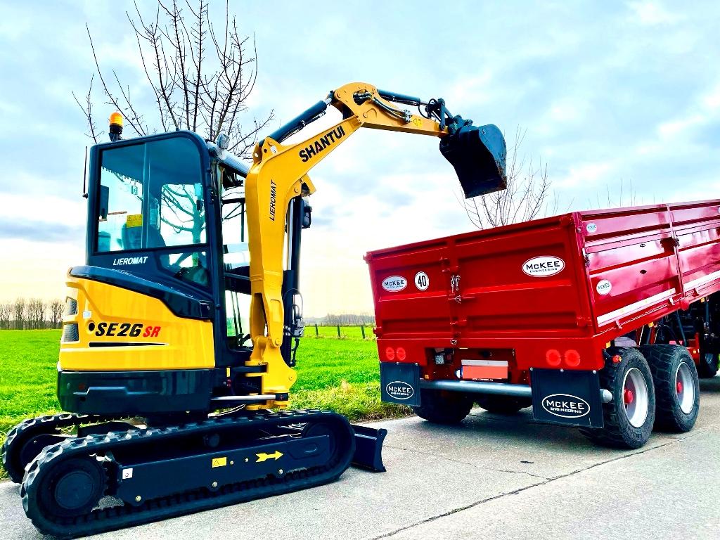 MINIGRAVER 2,5 t / BINNENDRAAIER/ SHANTUI, Motoren, Motoren | Schademotoren, Ophalen