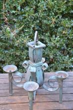 antieke smeedijzeren luster, Ophalen