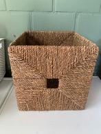Ikea rieten mand voor in kallax kasten, Ophalen, Gebruikt, Mand, Vierkant