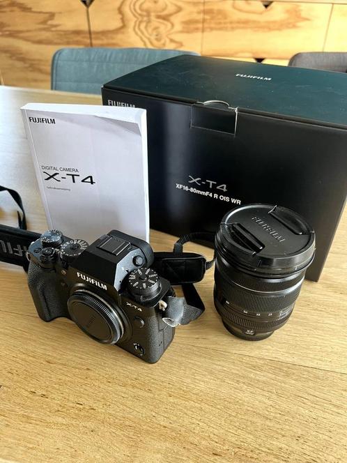 Fujifilm X-T4 + XF 16-80mm, Audio, Tv en Foto, Fotografie | Professionele apparatuur, Zo goed als nieuw, Ophalen of Verzenden