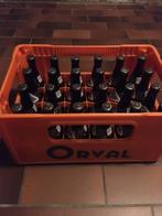 Bak belegen Orval 2018 + 2 glazen, Verzamelen, Biermerken, Overige merken, Ophalen