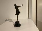Art deco danseres, Antiek en Kunst, Ophalen of Verzenden, Brons