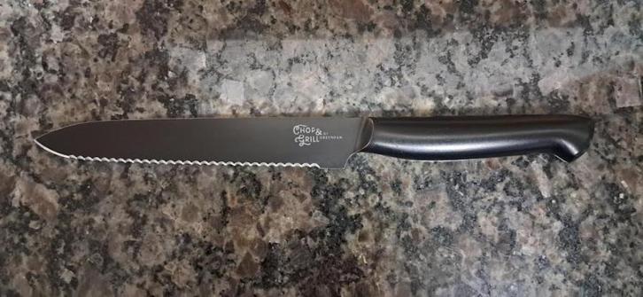 couteau à tomates de marque Chop & Grill, Huis en Inrichting, Keuken | Bestek, Zo goed als nieuw, Vaatwasserbestendig, Verzenden