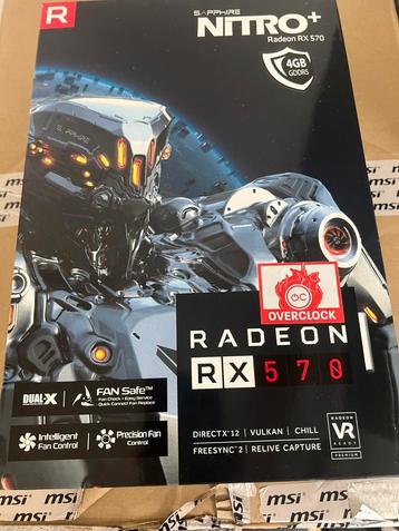 Msi rx570 nitro+ beschikbaar voor biedingen