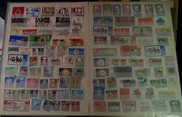 Album de timbres A4 09 timbres spécialement pour l'Europe disponible aux enchères