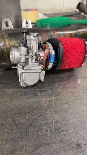 Naraku 21mm carb v2+Mhr powerfilter+Polini spruitstuk beschikbaar voor biedingen