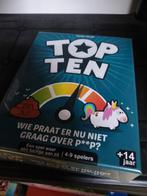Top Ten nl - partyspel, Hobby en Vrije tijd, Gezelschapsspellen | Kaartspellen, Ophalen of Verzenden, Zo goed als nieuw