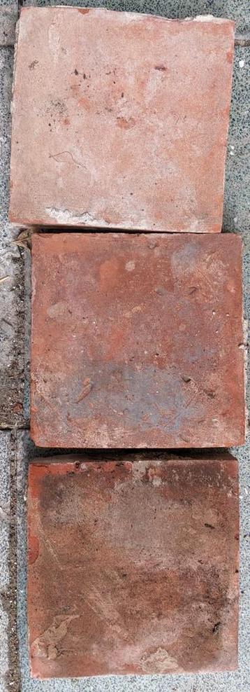 Carrelage rétro vintage en terre cuite, 5 à 6 m², terre cuit, Moins de 20 cm, Comme neuf, Enlèvement, Moins de 20 cm