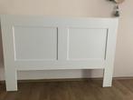 Hoofdbord, Huis en Inrichting, Slaapkamer | Bedden, Ophalen, 100 cm, Wit, Tweepersoons
