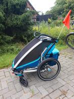 Fietskar Thule Chariot Cross single, Ophalen, Gebruikt, Opvouwbaar, Thule