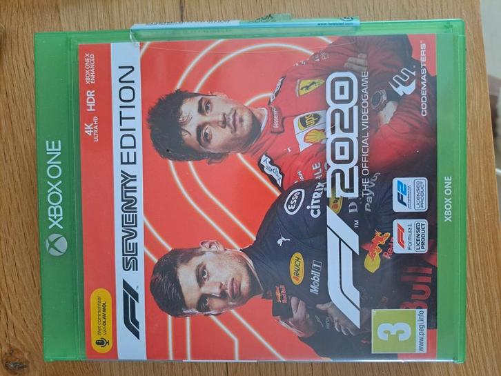 F1 2020 - Seventy Edition xbox one, Games en Spelcomputers, Games | Xbox One, Zo goed als nieuw, Racen en Vliegen, Vanaf 3 jaar