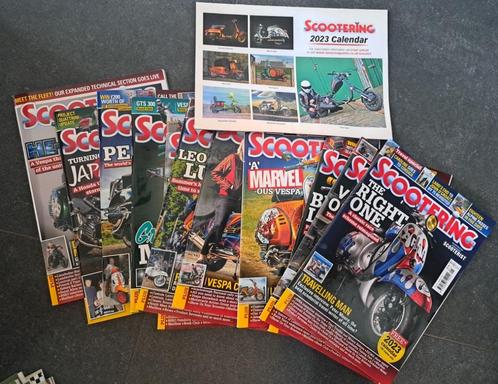 scootering magazine 1995 2023 Vespa Lambretta complete reek, Livres, Motos, Utilisé, Général, Enlèvement ou Envoi