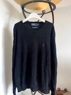 Ronde nek sweater trui Ralph Lauren Polo zwart L, Kleding | Heren, Maat 52/54 (L), Verzenden, Zwart, Ralph Lauren