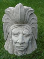 tête d indien murale en pierre , soldé, Enlèvement, Comme neuf