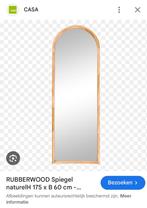Spiegel rubberwood van Casa, Ophalen, Zo goed als nieuw