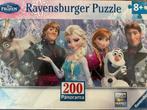 Puzzle Reine des Neiges (Frozen)  200 pièces, Ophalen, Meer dan 50 stukjes, Zo goed als nieuw, 6 jaar of ouder