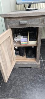 Bureau avec tiroir et armoire, Maison & Meubles, Enlèvement, Utilisé