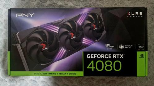 PNY RTX 4080 XLR8 16GB, Computers en Software, Videokaarten, Zo goed als nieuw, AMD, Ophalen of Verzenden