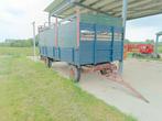 Landbouw aanhanger veevervoer afneembare zij schotten, Ophalen, Veehouderij, Transport