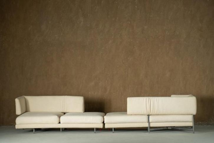 Canapés noirs L’Homme et la Femme Francesco Binfaré Edra, Maison & Meubles, Canapés | Sofas & Chaises Longues, Utilisé, Quatre personnes ou plus