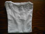 witte t-shirt mt 110/116, Jongen of Meisje, Gebruikt, Ophalen of Verzenden, Shirt of Longsleeve
