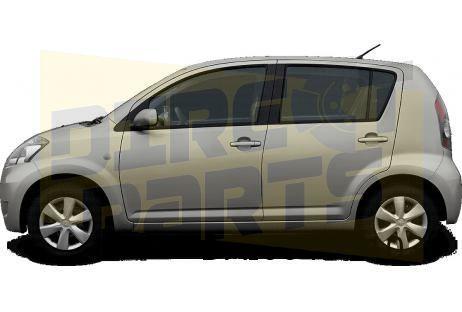 Daihatsu Sirion 1/05-1/13 (M3_) achterportier Links 67004B10, Auto-onderdelen, Carrosserie, Deur, Daihatsu, Nieuw, Verzenden