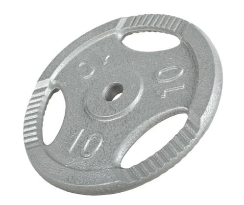 2x10kg haltersschijven-diameter 30mm, Sport en Fitness, Fitnessmaterialen, Zo goed als nieuw, Halterschijven, Armen, Benen, Borst