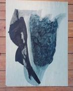 Schilderij op papier Claude Guinard Franse schilder ca 1970, Antiek en Kunst, Ophalen of Verzenden