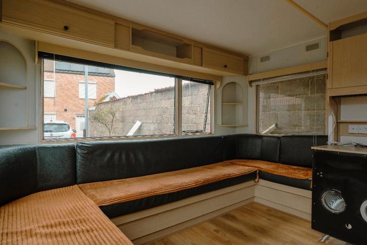 Stacaravan 9m x 3,10m, Caravans en Kamperen, Stacaravans, tot en met 4, Ophalen