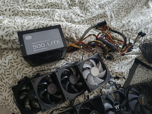Lot de ventilateurs pc et aircooler be quiet, Computers en Software, Computerkoelers, Zo goed als nieuw, Luchtkoeling, Ophalen