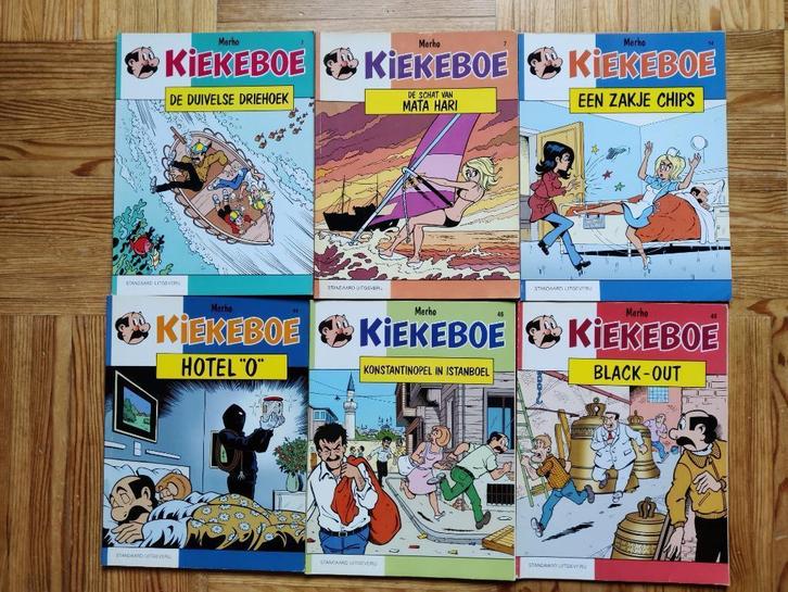 Kiekeboe (meerdere strips), Boeken, Stripverhalen, Gelezen, Meerdere stripboeken, Ophalen of Verzenden