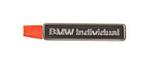BMW Individual aluminium embleem logo 36137897226 7897226, Auto-onderdelen, Ophalen of Verzenden, Nieuw