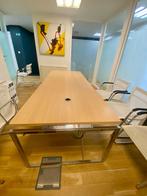 Tables en bois avec pieds Chrome, Ophalen, Gebruikt, Bureau