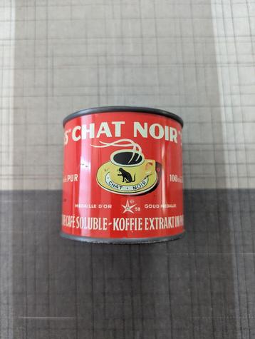 Vintage blikje koffie ("55" Chat Noir) - ongeopend beschikbaar voor biedingen