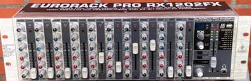 Behringer RX 1202 FX console de mixage 19”, Enlèvement ou Envoi, Utilisé, 10 à 20 canaux, Entrée micro