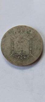 Zilver 2fr 1866, Postzegels en Munten, Munten | België, Zilver, Zilver, Losse munt, Verzenden