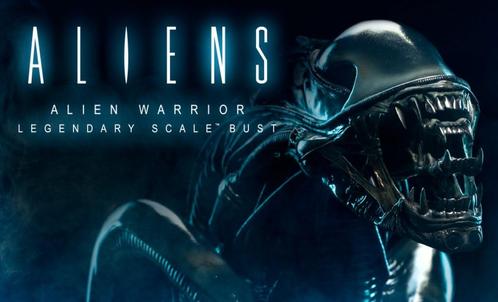 Alien Warrior Legendary Scale Bust Sideshow Collectibles, Collections, Statues & Figurines, Comme neuf, Enlèvement ou Envoi