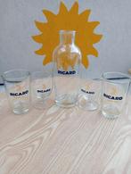 2 Ricard longdrink glazen 25 cl + 2x17 cl + waterkan., Ophalen of Verzenden, Nieuw