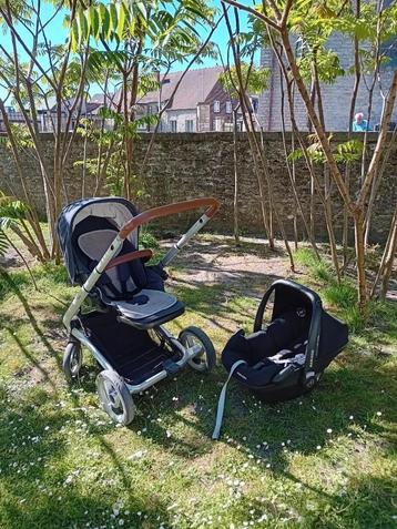 Buggy 3 en 1 Mutsy Icone comprenant Maxi Cosy et de nombreux, Tige de poussée réglable, Poussette combi, Enlèvement, Utilisé