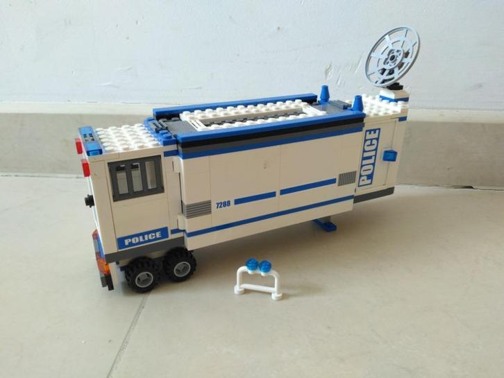 Lego City 7288 Mobile Police Unit voir description, Kinderen en Baby's, Speelgoed | Duplo en Lego, Gebruikt, Lego, Losse stenen