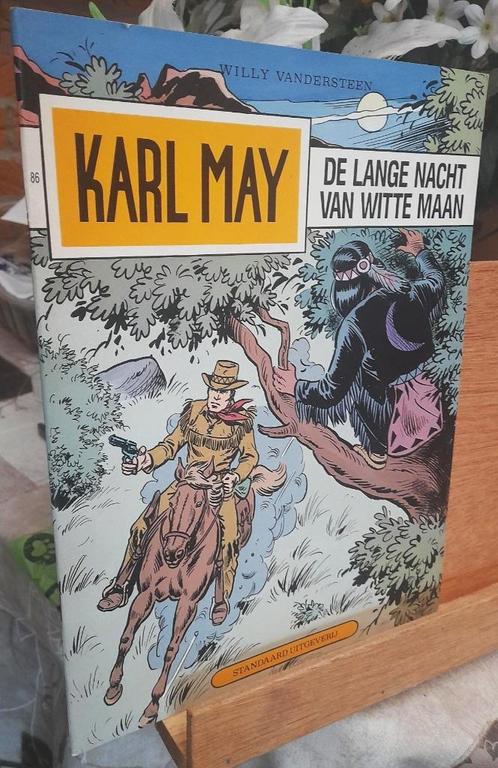 Karl May nr 86 de lange nacht van witte maan  ‘’ eerste en e, Boeken, Stripverhalen, Zo goed als nieuw, Eén stripboek, Verzenden