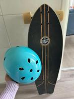 Oxelo skateboard with helmet (barely used), Sports & Fitness, Skateboard, Comme neuf, Skateboard, Enlèvement, Longboard