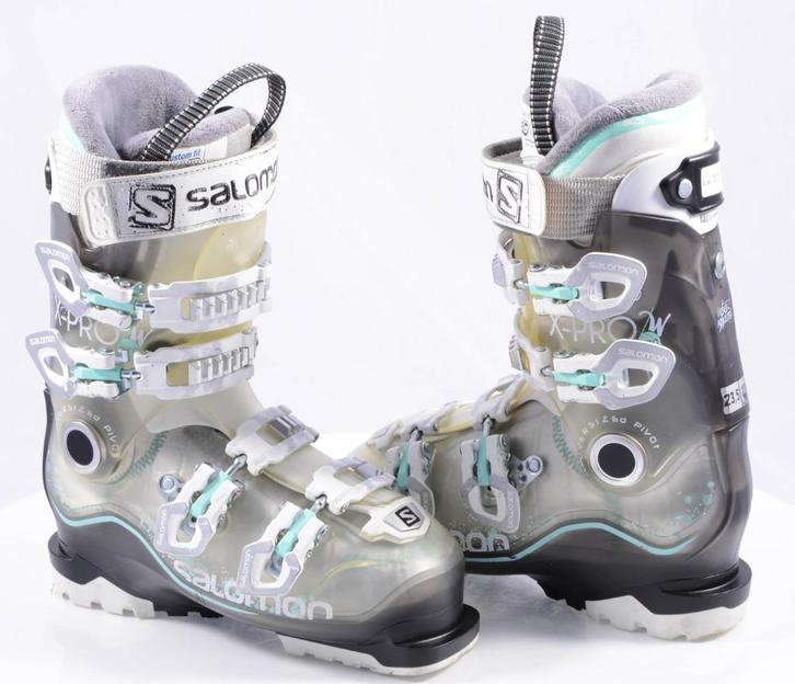 36,5 37 40,5 EU dames skischoenen SALOMON X-PRO, Sport en Fitness, Skiën en Langlaufen, Gebruikt, Schoenen, Ski, Salomon, Carve