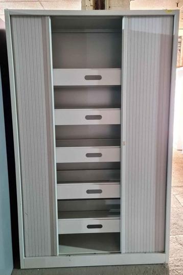 Metalen kledingkast met schuifdeur voor hangende rugleuning beschikbaar voor biedingen