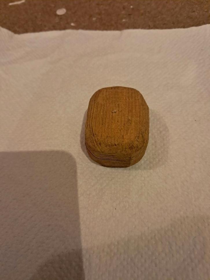 Petite Boîte à bijoux artisanale en bois., Bijoux, Sacs & Beauté, Bijoux anciens, Enlèvement