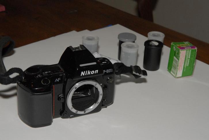 Nikon F801s, Audio, Tv en Foto, Fotocamera's Analoog, Gebruikt, Spiegelreflex, Nikon, Ophalen