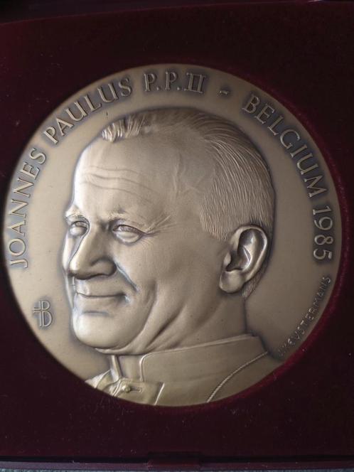 herdenkingsmedaille van Paus Johannes Paulus II, Postzegels en Munten, Penningen en Medailles, Ophalen of Verzenden