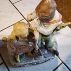 Statue en biscuit, Enlèvement