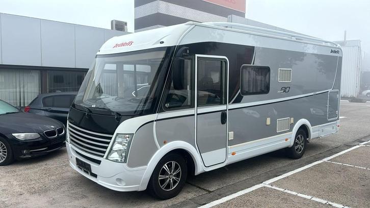 Dethleffs Eighty 6700 Integraal AUTOMAAT 2013 58000km, Caravans en Kamperen, Mobilhomes, Bedrijf, tot en met 4, Integraal, Dethleffs
