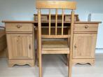 Bureau met bijpassende stoel, Huis en Inrichting, Bureaus, Ophalen, Zo goed als nieuw, Bureau